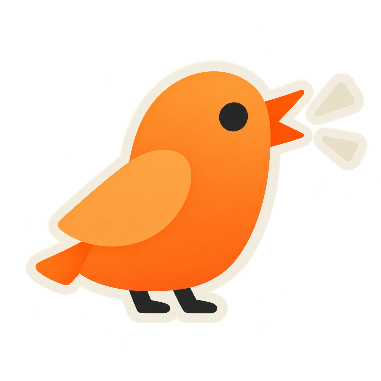Bird sticker
