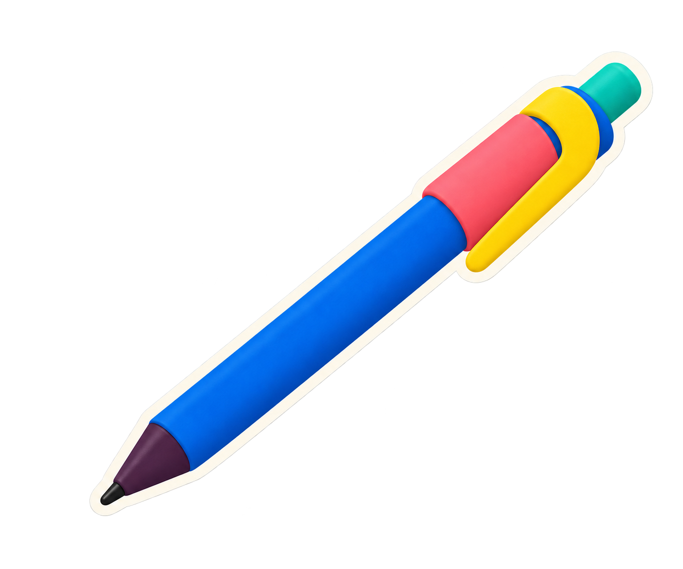Pen sticker